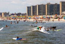 Rockaway Beach: playgrounds, fishing and other activities