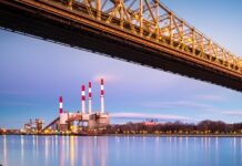 The operation of Ravenswood Generating Station in Queens